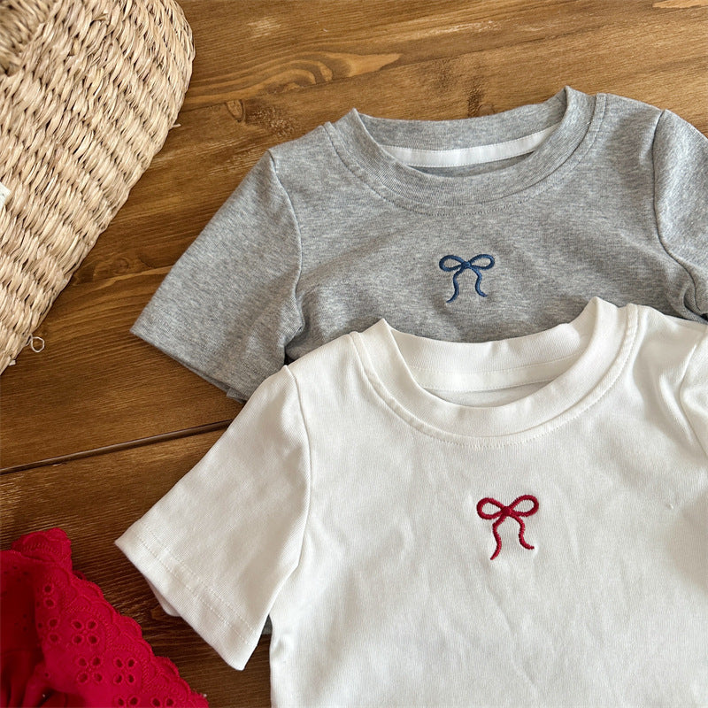Mini Bow Tee