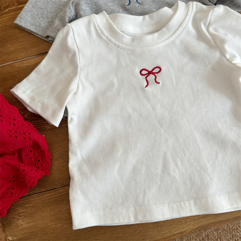 Mini Bow Tee