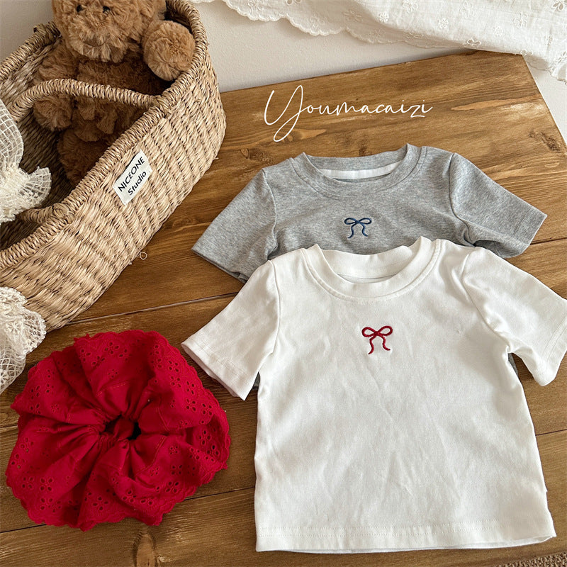 Mini Bow Tee