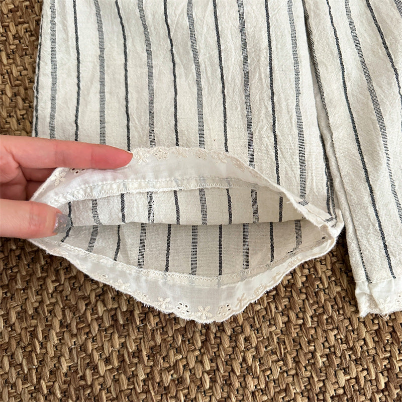 Coastal Stripe Culottes