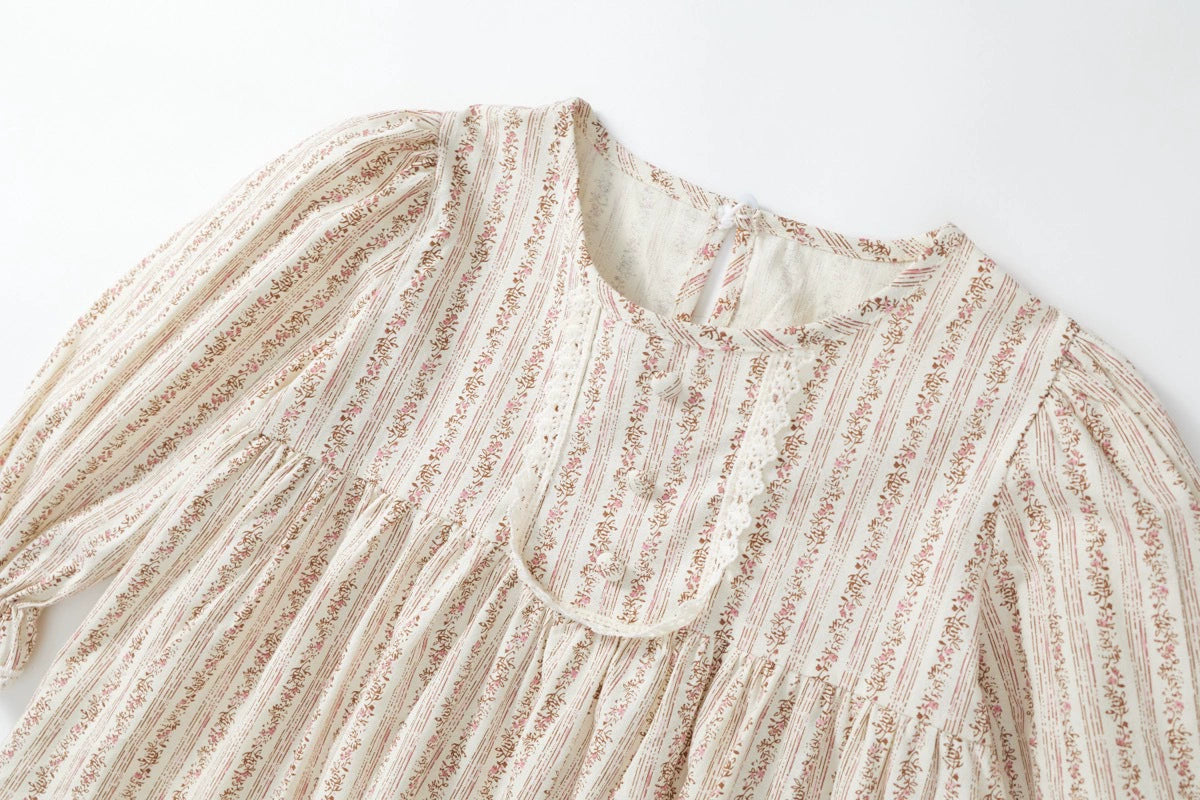 Doll shirt + Pink long pants