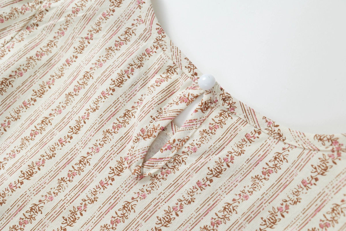 Doll shirt + Pink long pants