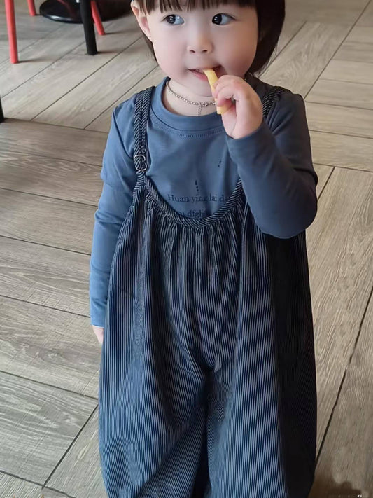 Bluebell Stripe Overall