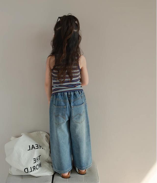 Easy Fit Jeans – Washed Blue