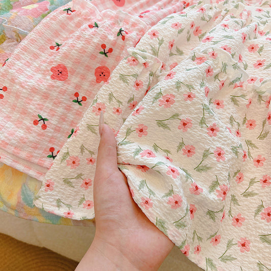 Pink Floral Sundress for Toddler Girls
