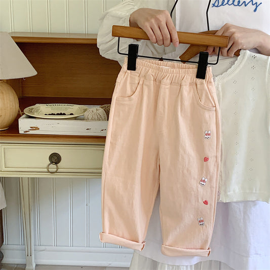 Bunny Love Play Pants – Blush Pink