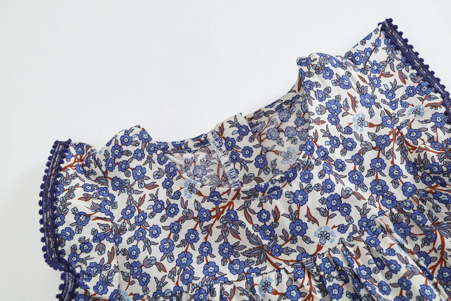 Blue Summer A-line dress