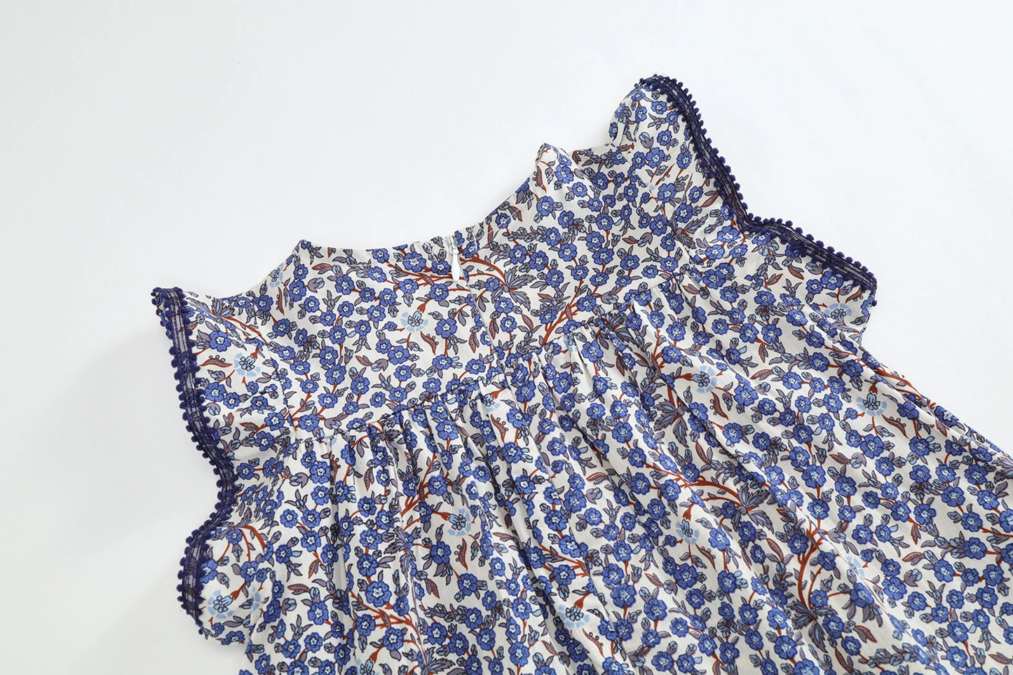 Blue Summer A-line dress