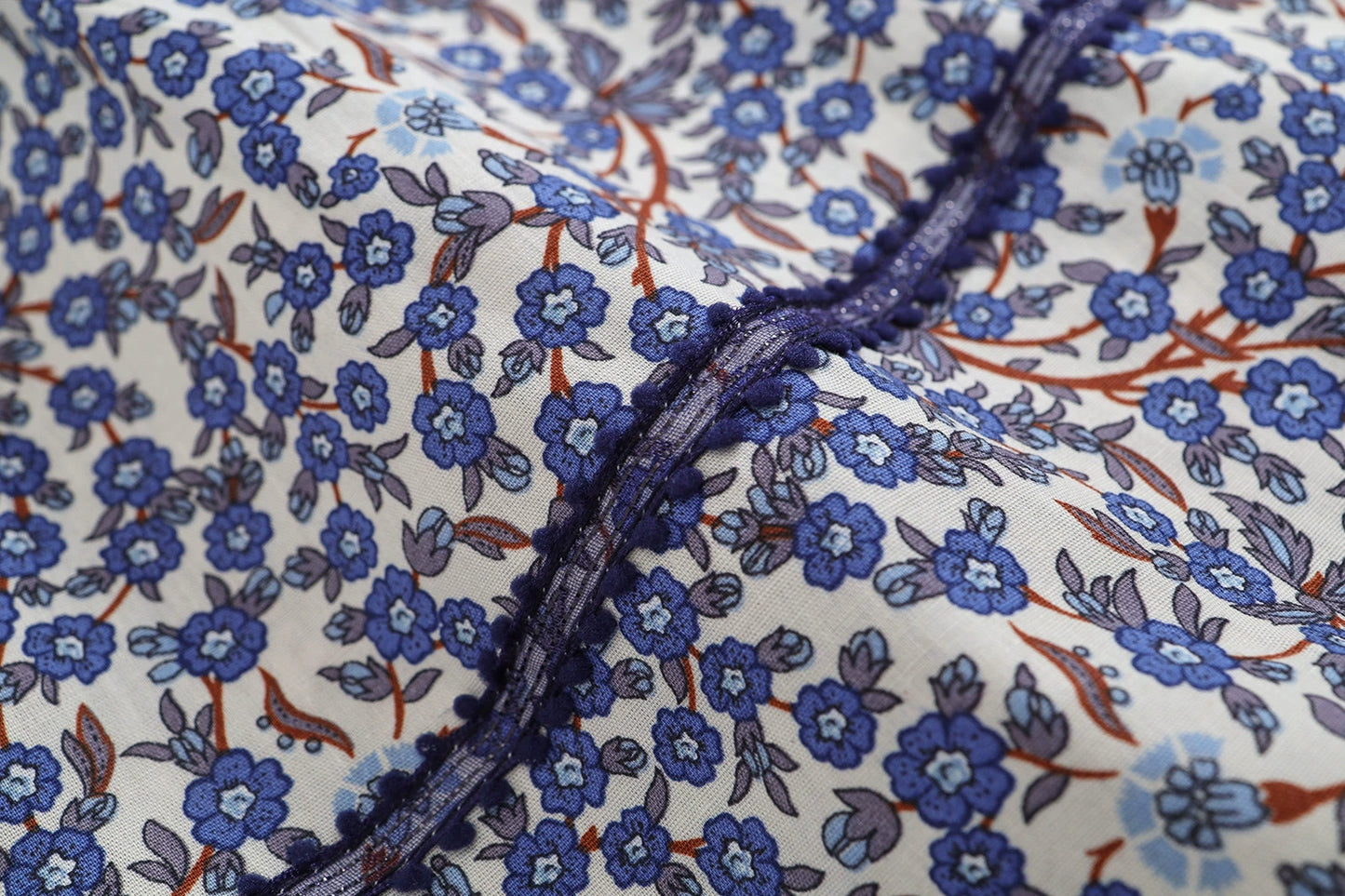 Blue Summer A-line dress
