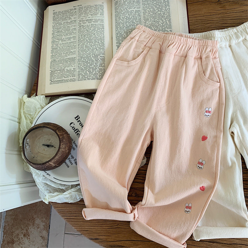 Bunny Love Play Pants β Blush Pink