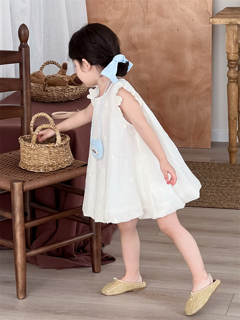 Summer Bloom Eyelet Dress