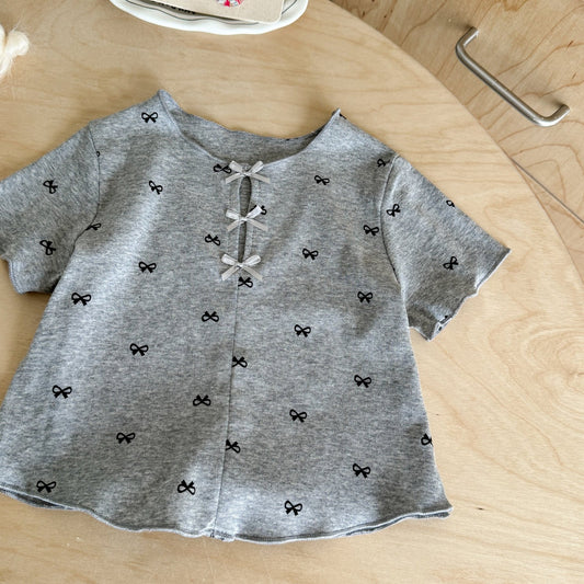 Bow Bliss Flutter Tee