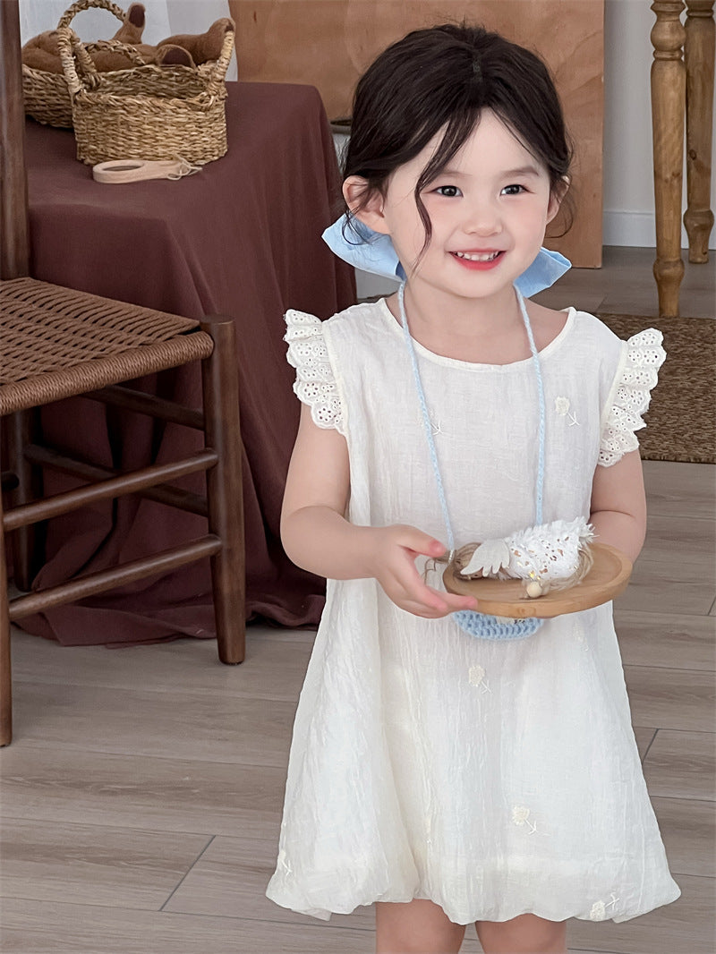 Summer Bloom Eyelet Dress