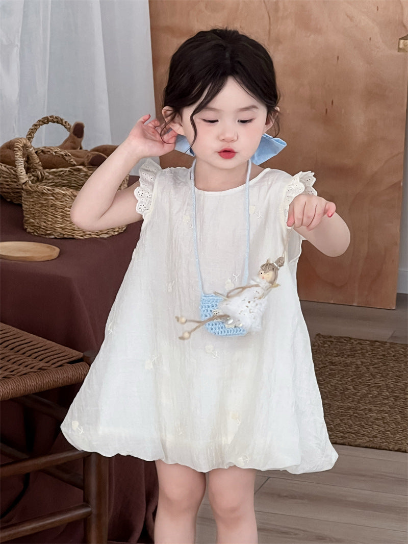 Summer Bloom Eyelet Dress