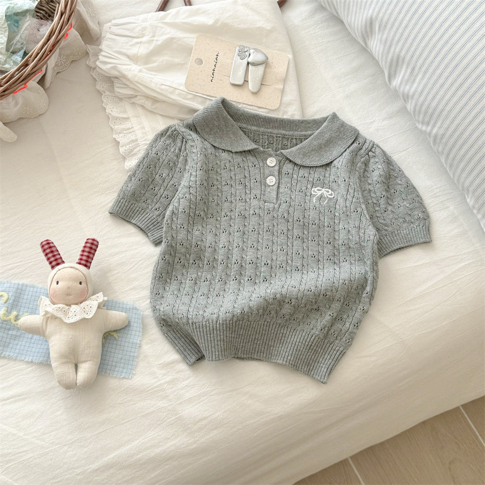 Little Scholar Knit Polo