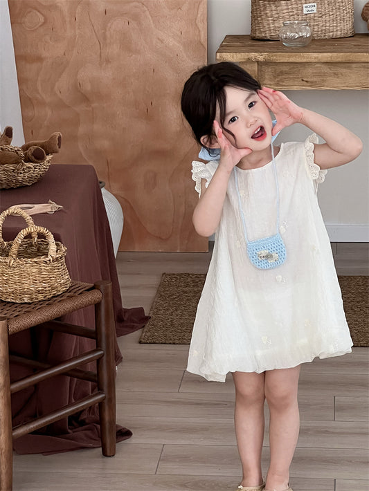 Summer Bloom Eyelet Dress