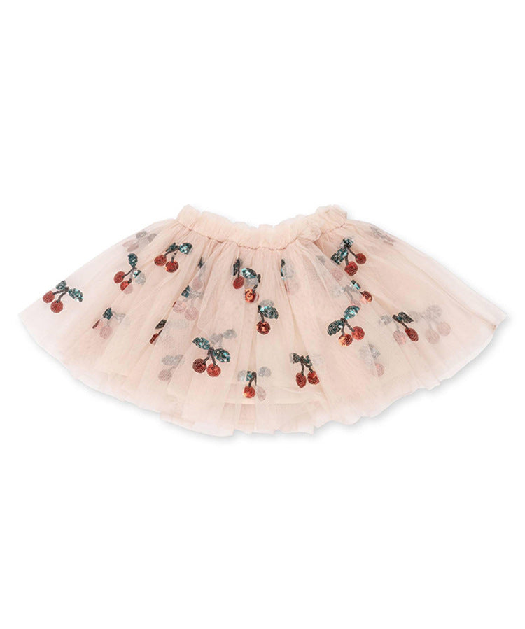Cherry Tulle Skirt