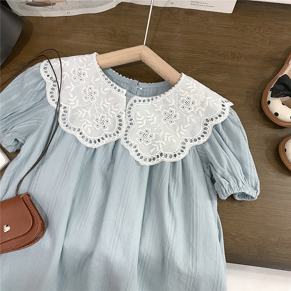Bluebell Lace Collar Dress