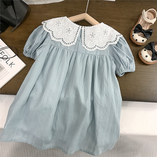 Bluebell Lace Collar Dress