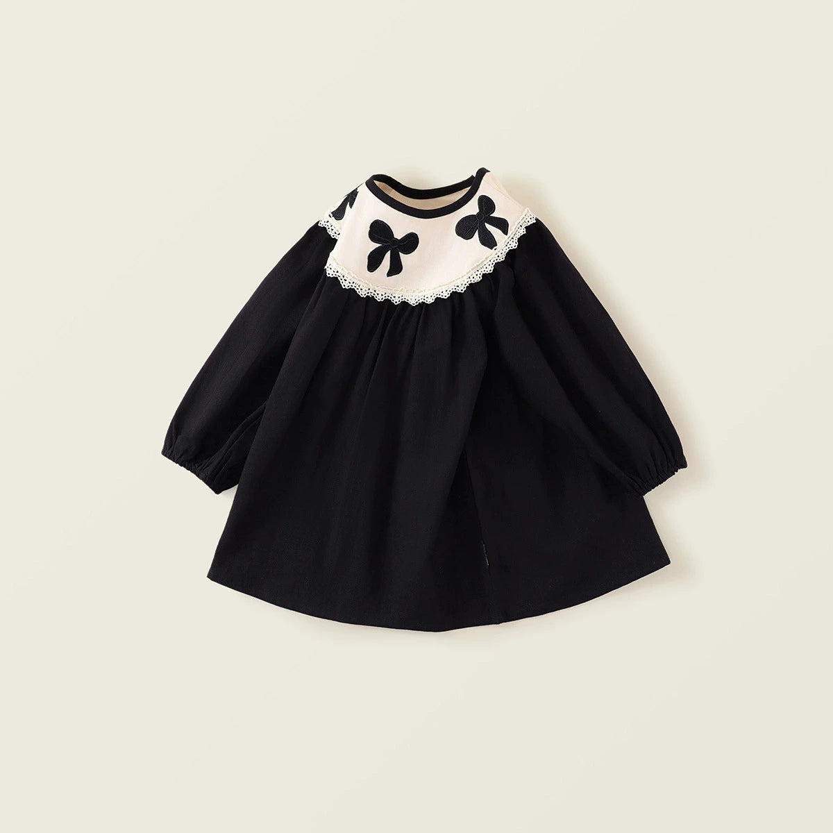 Black Bow Doll Style Dress