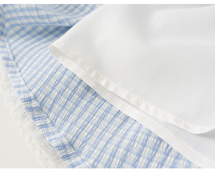 Bluebell Gingham Skort