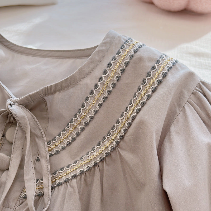Vintage-Inspired Sailor Blouse