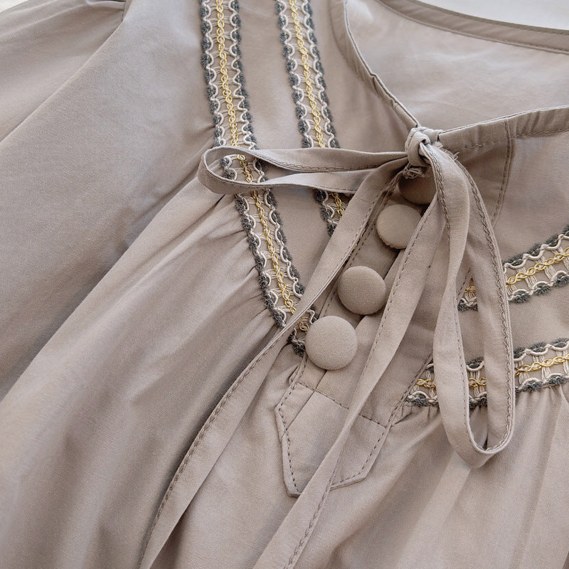 Vintage-Inspired Sailor Blouse