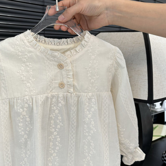 Lace Embroidered Blouse