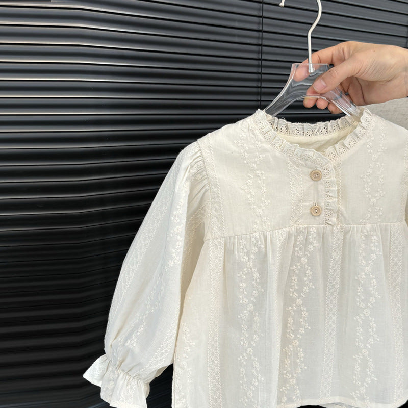 Lace Embroidered Blouse