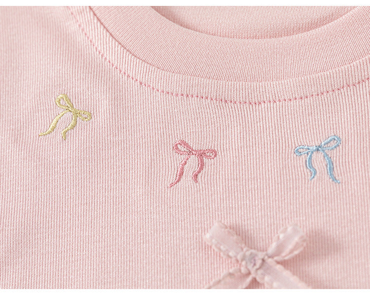 Pastel Bow Charm Tee