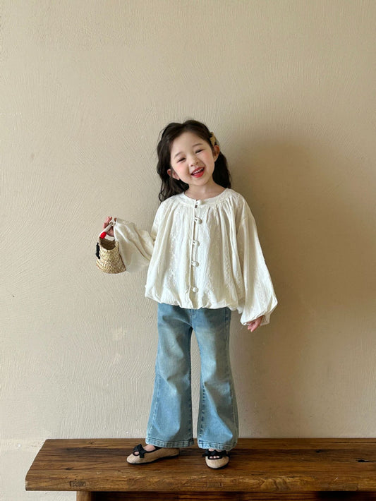 Flare Denim Jeans for Girls