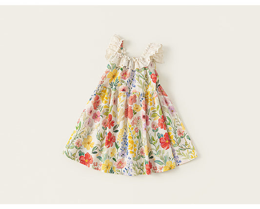 Wildflower Lace Flutter Dress