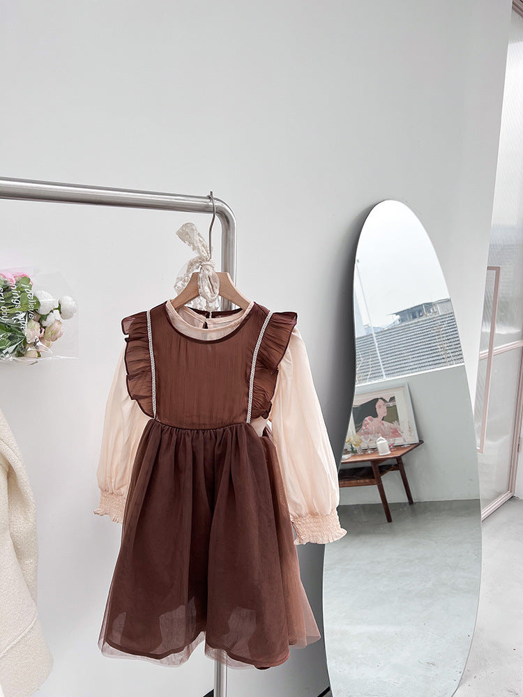 Brown Tutu Dress  MerBear Boutique