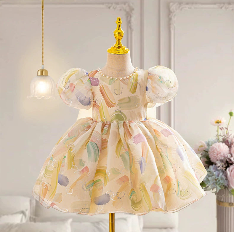 Princess Dress with Large Back Bow