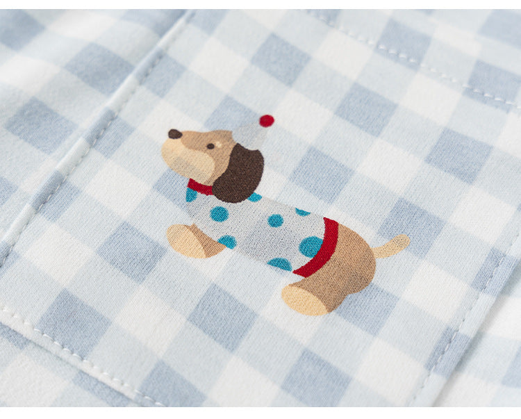 Sweet Dreams Gingham Pajama Set