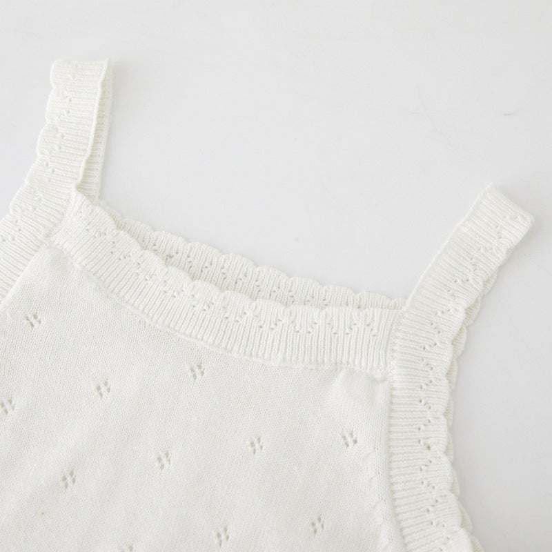 Knitted Bow Tank Tops (4 colors)