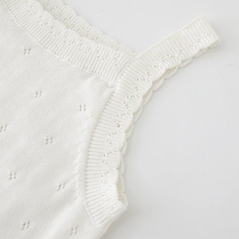 Knitted Bow Tank Tops (4 colors)