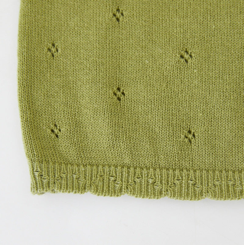 Knitted Bow Tank Tops (4 colors)