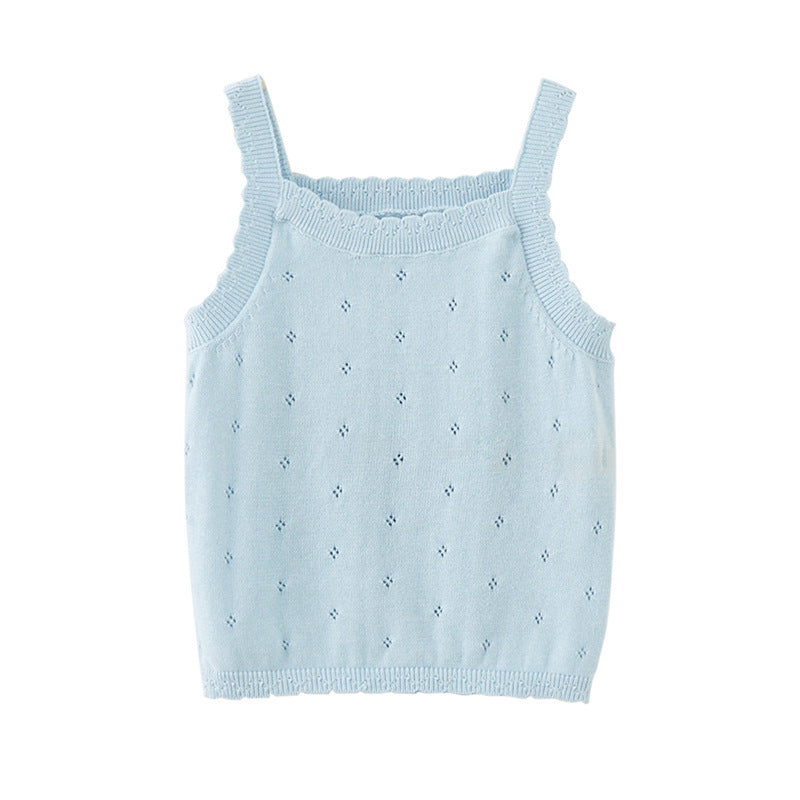 Knitted Bow Tank Tops (4 colors)