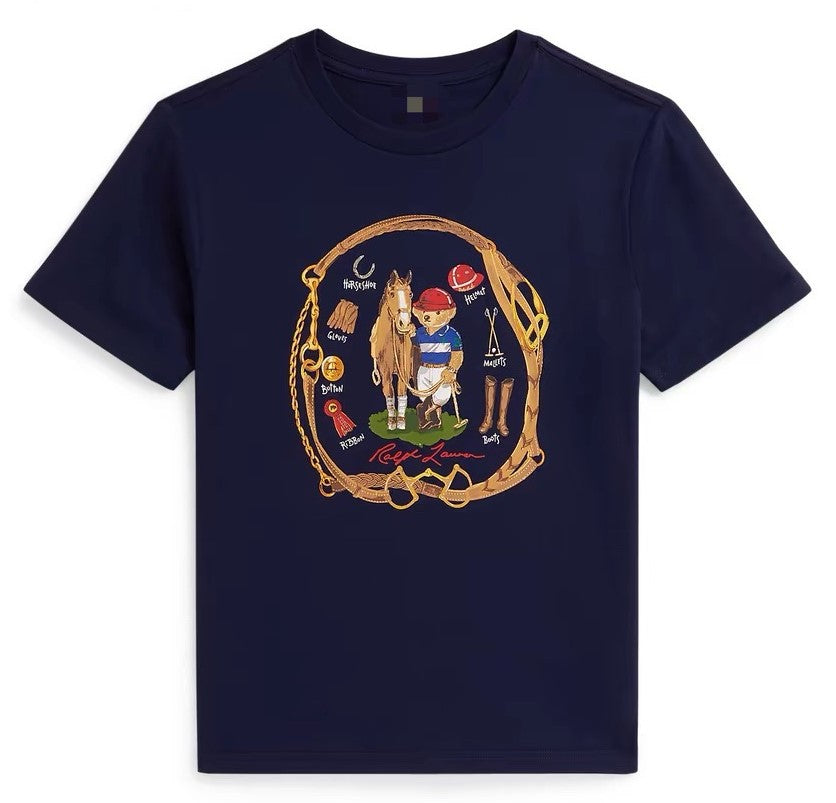 Polo Bear Equestrian Graphic Tee