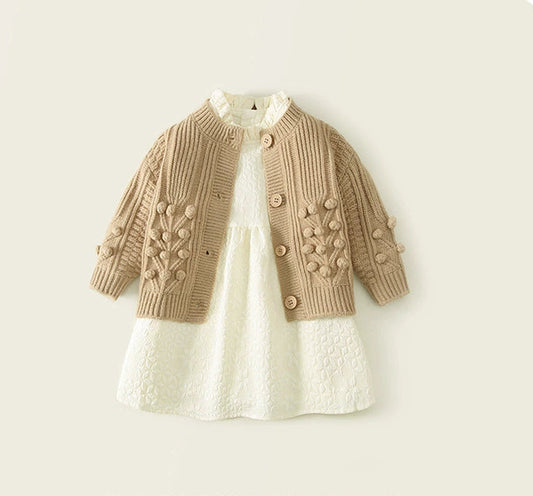 Knotted Sweater and Dress Set