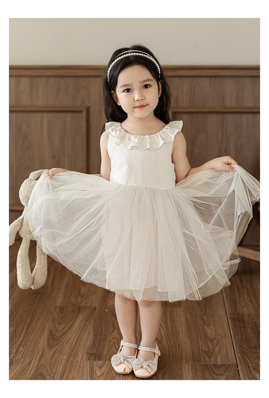 Sparkle Tulle Bow Dress