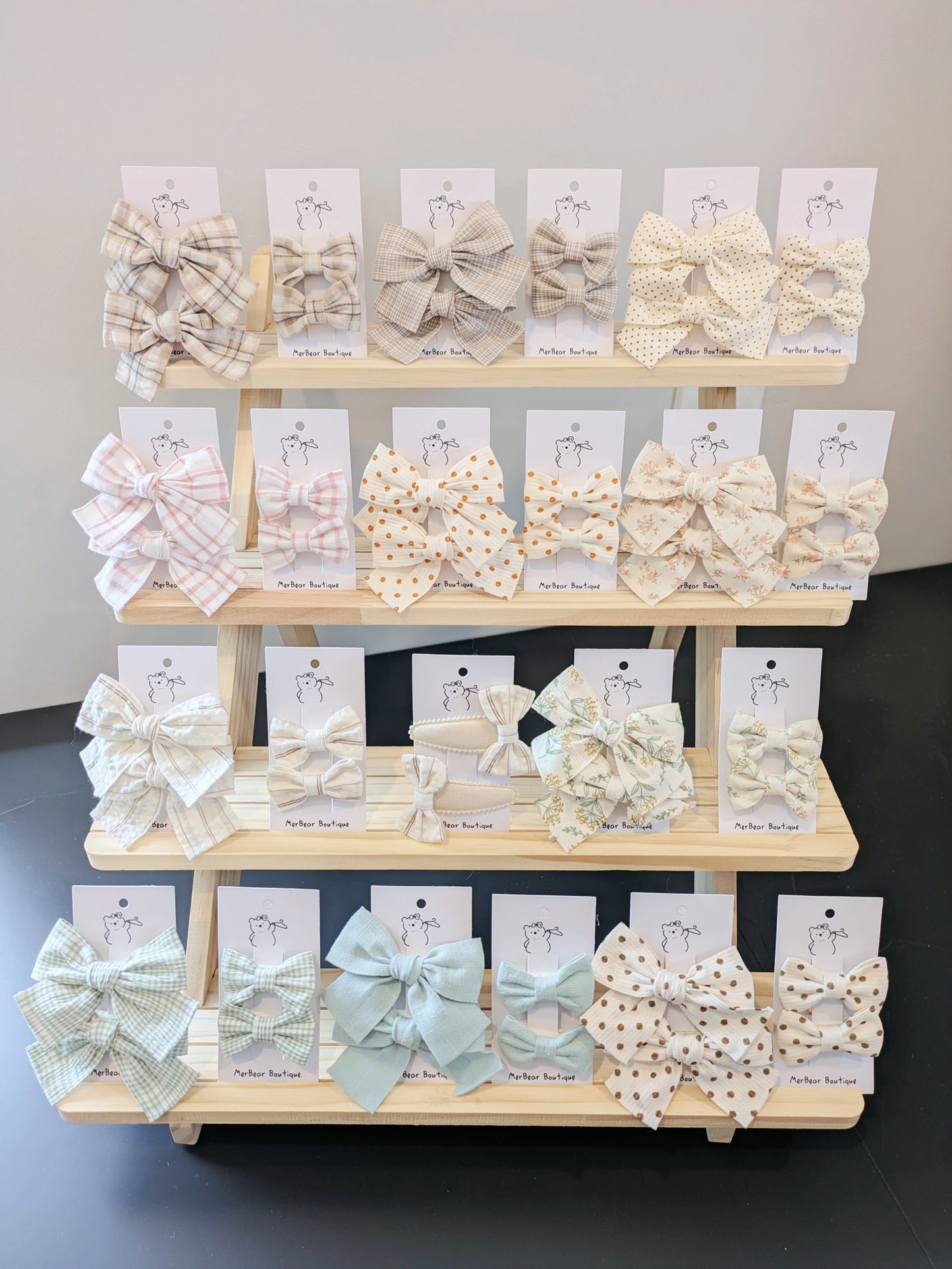 Spring Bow Clips
