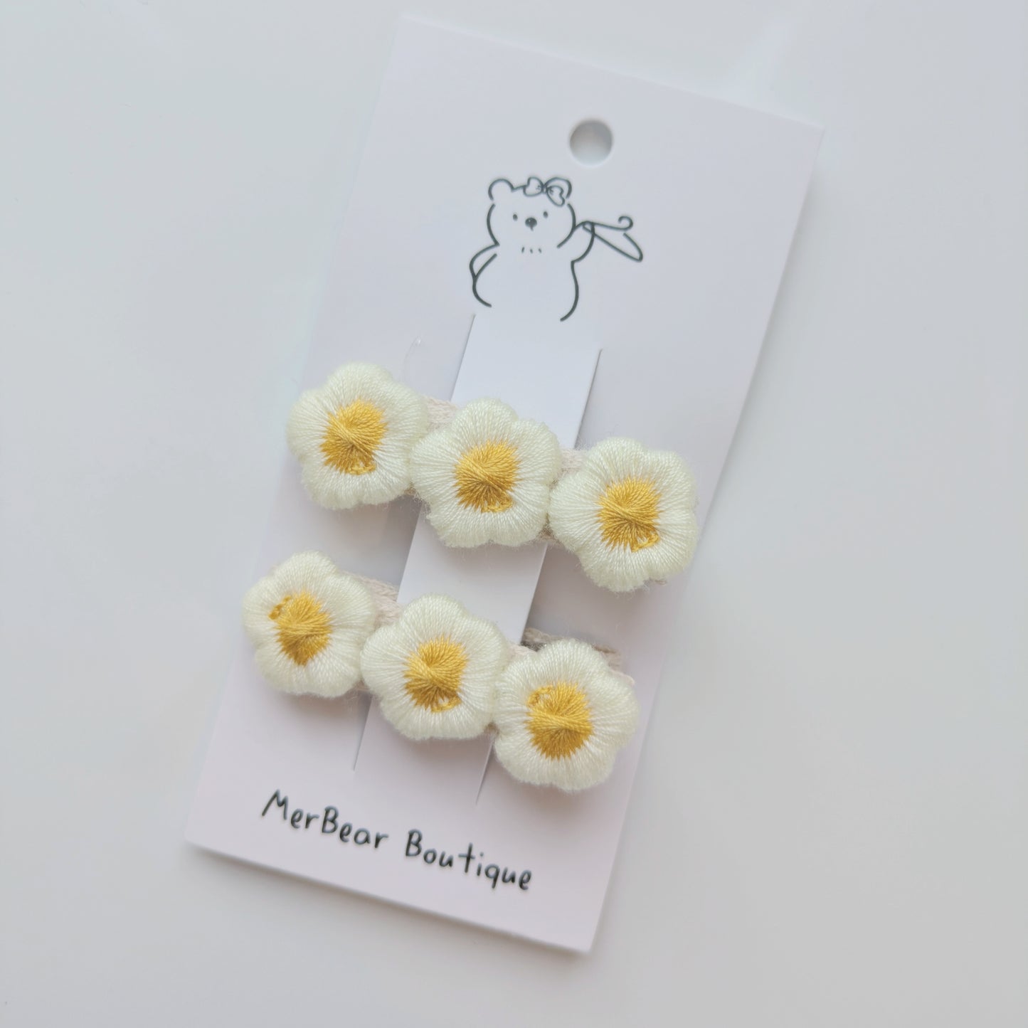 Floral Hair Clips