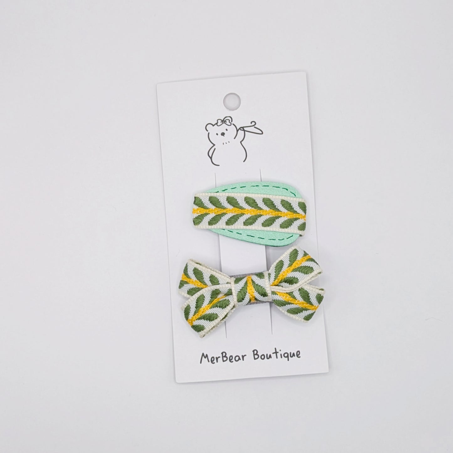 Sweet Garden Hair Clip Sets