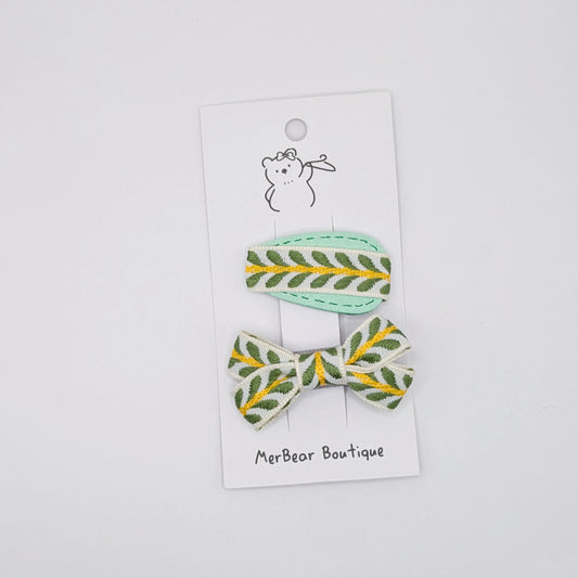 Sweet Garden Hair Clip Sets