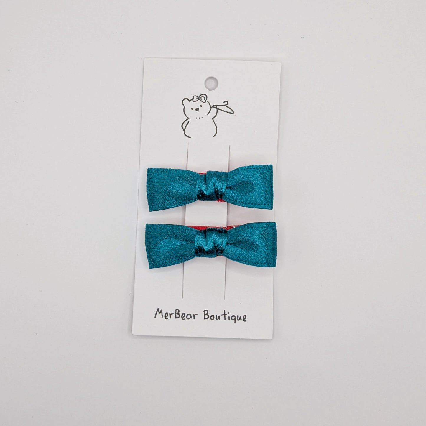 Festive Bow Hair Clip Sets (Set of 2)