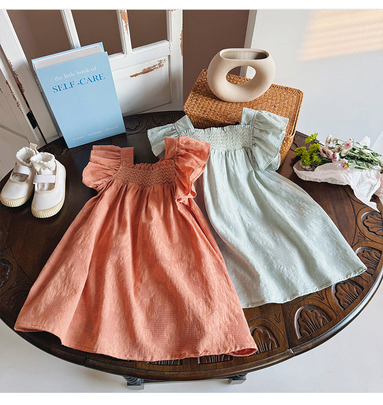 Meadow Breeze Smocked Dress