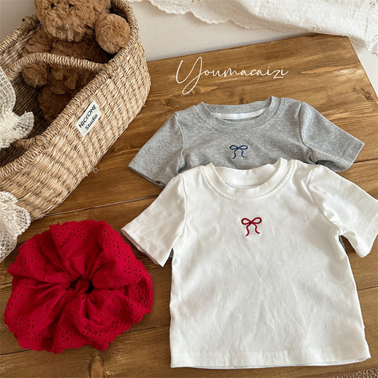 Mini Bow Tee