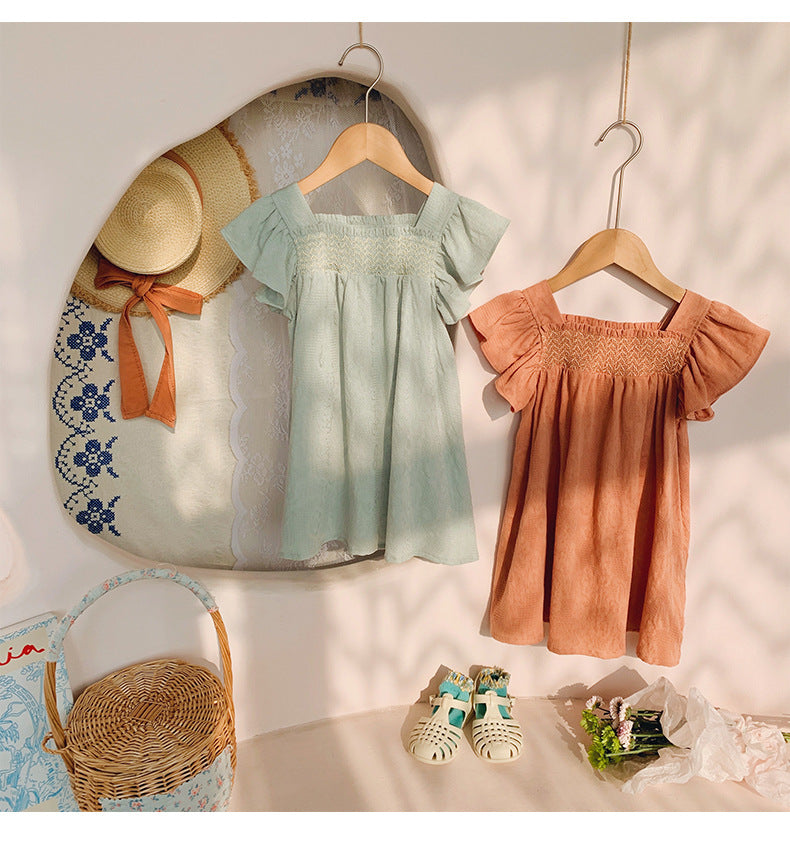 Meadow Breeze Smocked Dress